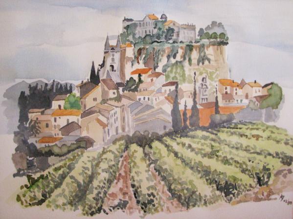 Village perché - Annette David - Click to enlarge
