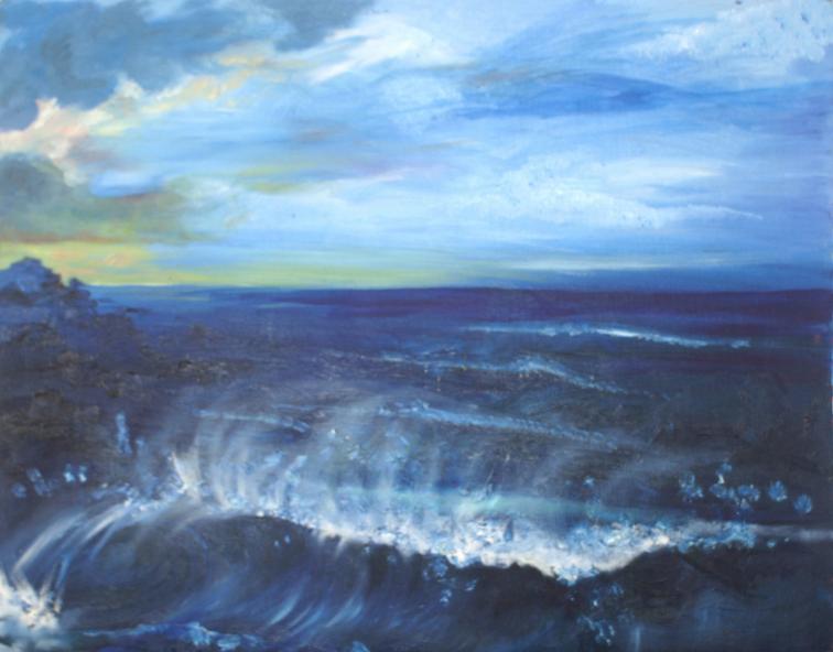 Crashing Wave - George Hulbert - Cliquer pour afficher en grand