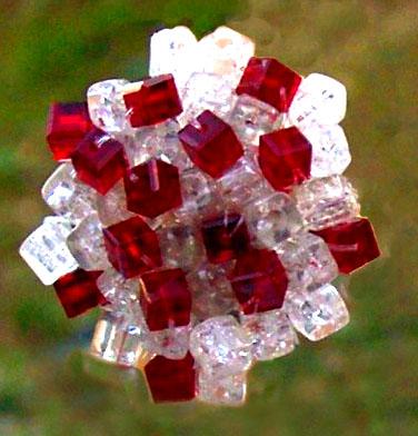 Bague cube - Véronique Remy