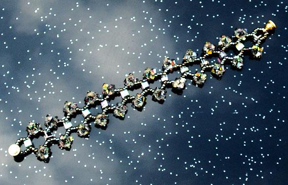 Bracelet cristal de Swarosky - Véronique Remy - Cliquer pour afficher en grand