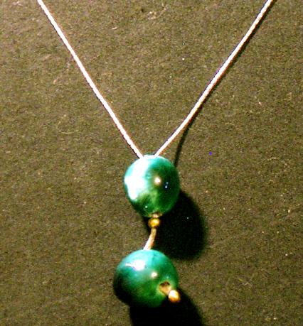 Collier Vert Emeraude - Aby