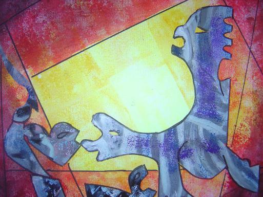 Acrobates - Lydia Cerbera