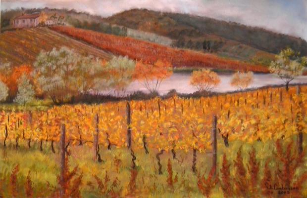 vignoble - Jo Combasson - Click to enlarge