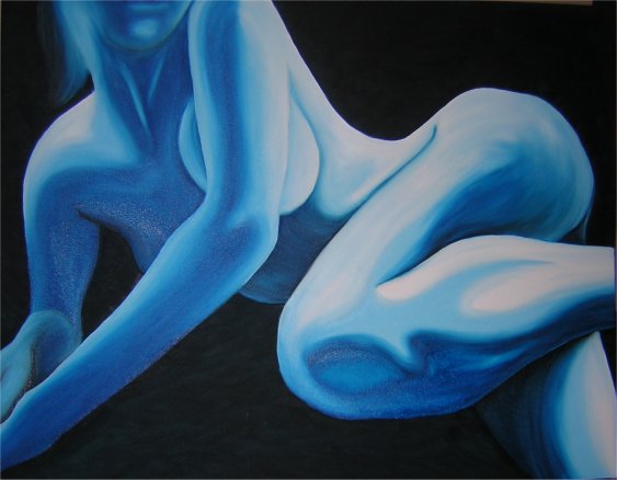 La femme Bleue - Jacques Travers