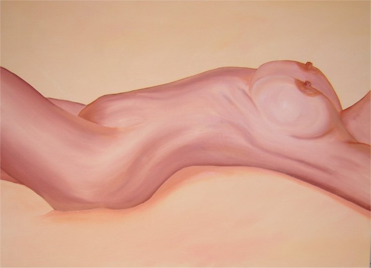 nude on the dune - Jacques Travers - Cliquer pour afficher en grand