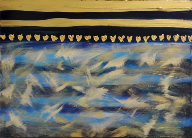 Le Banc d'Arguin - Isabelle Leblanc - Cliquer pour afficher en grand