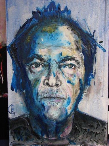 Shining in blue - Christel Leleu - Ferro
