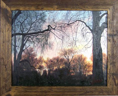Sunset in Hyde Park - Yuri Yemets
