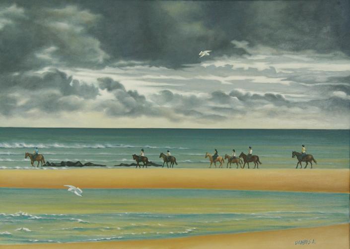 plage landaise - Alain Dambès - Click to enlarge