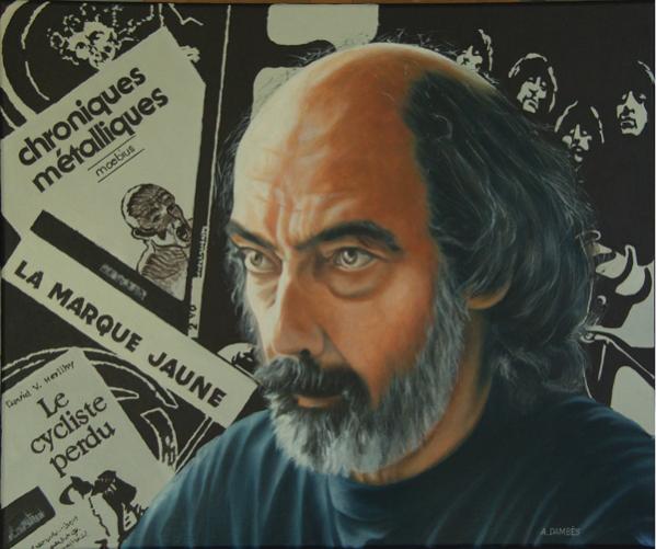 portrait (le bibliothécaire) - Alain Dambès - Click to enlarge