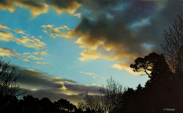 Soleil couchant - Alain Dambès - Click to enlarge