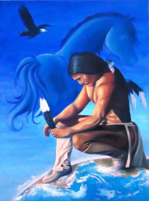 Amérindien - Christine Slimani