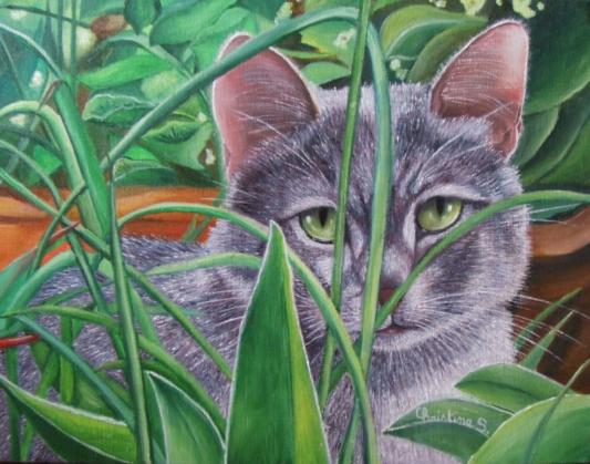 Matou planté - Christine Slimani
