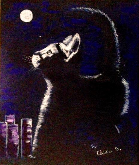 In the moon (version 2) - Christine Slimani