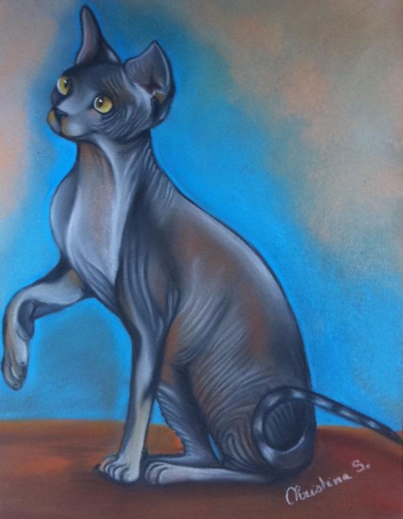 Sphynx - Christine Slimani - Click to enlarge