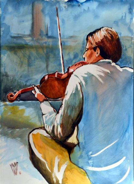UN VIOLON - Pierre