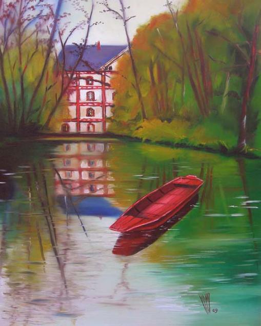 LA BARQUE ROUGE - Pierre