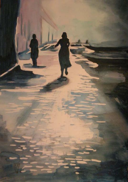 Sous le pont - Pierre