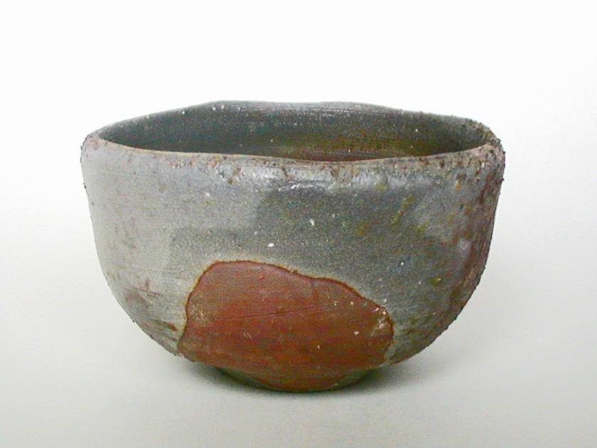 Bizen-style Wood-fired Teabowl with Wadding Mark 0 - Makoto Hatori - Cliquer pour afficher en grand