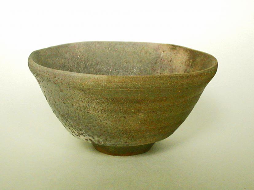 Bizen-style Wood-fired Teabowl with Firing Change  - Makoto Hatori - Cliquer pour afficher en grand