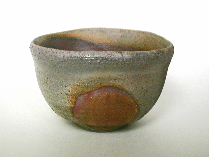 Bizen-style Wood-fired Teabowl with Wadding Mark 0 - Makoto Hatori - Cliquer pour afficher en grand