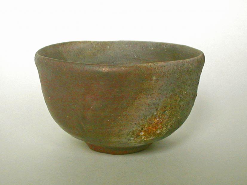 Bizen-style Wood-fired Teabowl with Firing Change  - Makoto Hatori - Cliquer pour afficher en grand
