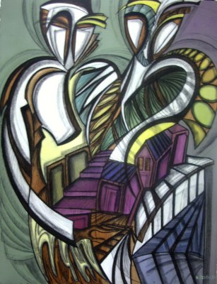 peinture 11 - Bernard Peyroles