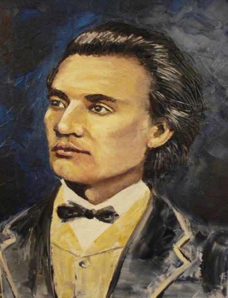 Eminescu-portret - Claudia Mandl