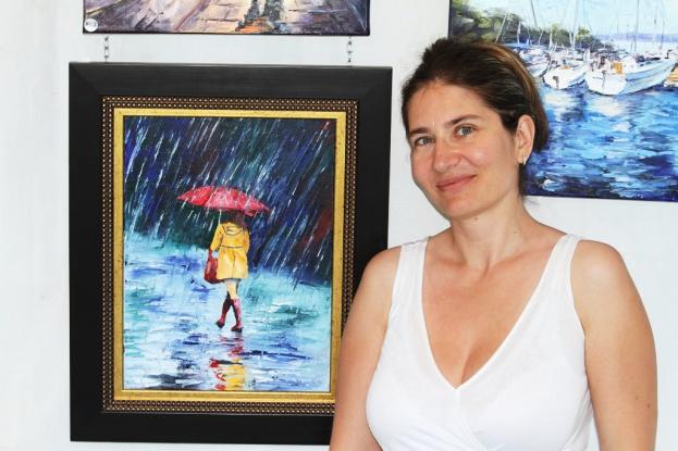 Expo peinture Eurofest 2011 - Claudia Mandl - Cliquer pour afficher en grand