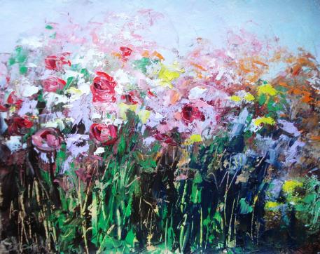Flowers on the wind - Claudia Mandl