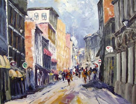 Rue St Paul Montreal - Claudia Mandl