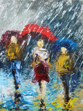 Warmly rain - Claudia Mandl