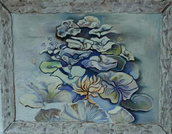 Nymphéas bleues - Ozak
