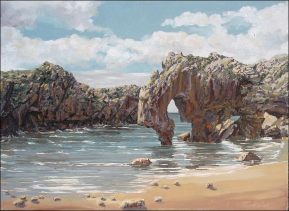 A Cuevas del Mar, Asturies - Gérard Hardy - Cliquer pour afficher en grand