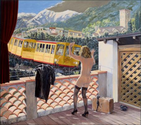 La Gare de Serdinya - Gérard Hardy