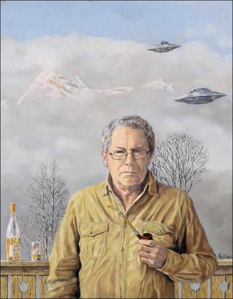 « Autoportrait aux OVNIs » - Gérard Hardy