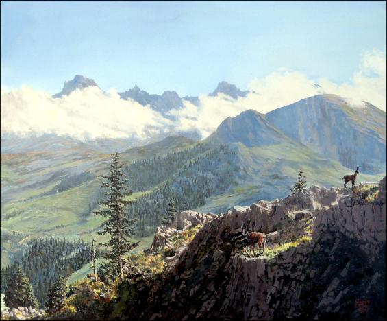 Paysage du Chinaillon - Gérard Hardy