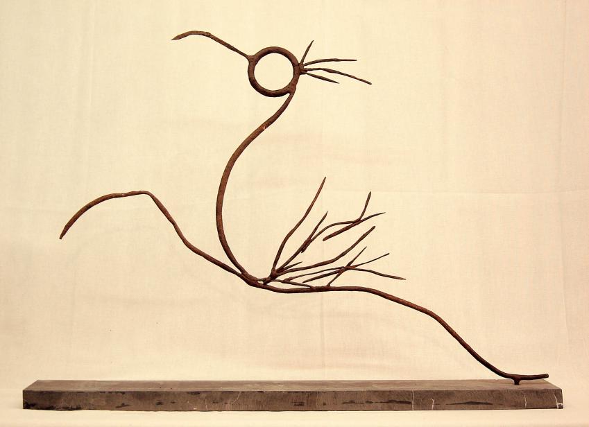 L'oiseau en fuite. - Alan Dunne - Click to enlarge