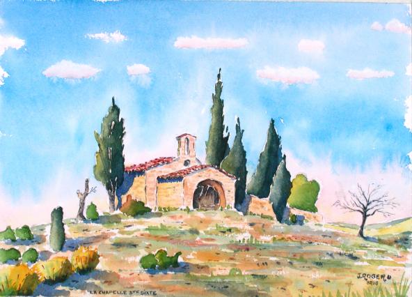 Chapelle Sainte-Sixte en Provence - Jacky Roger - Click to enlarge