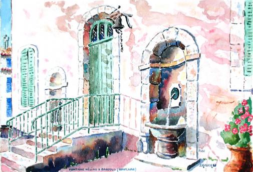Fontaine Elias à Barjols en Provence - Jacky Roger