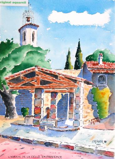 Le lavoir de l'Abbaye de La Celle - Jacky Roger