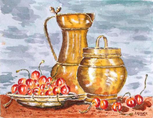 Les cerises - Jacky Roger