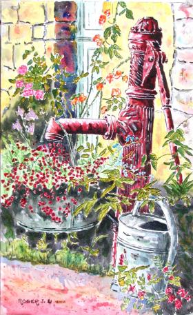La pompe rouge - Jacky Roger
