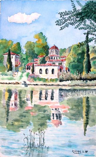 Reflets au Monastère - Jacky Roger