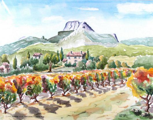 Vignes au Garlaban - Jacky Roger