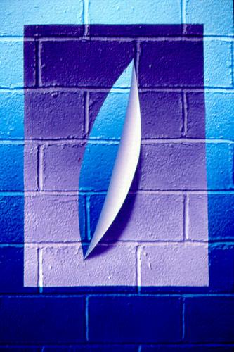Blue and Purple Slice - Nolan Haan