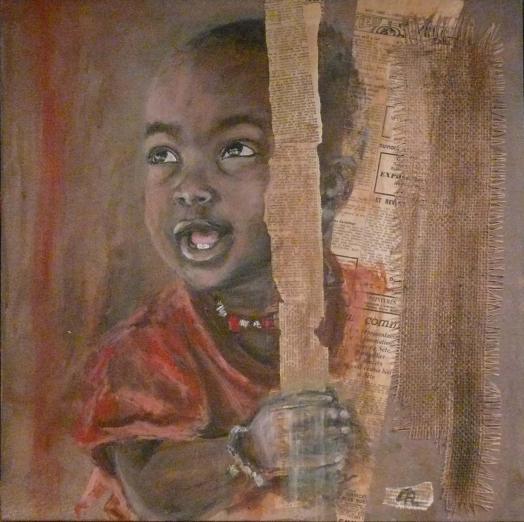 Africain - Christine Aussillous
