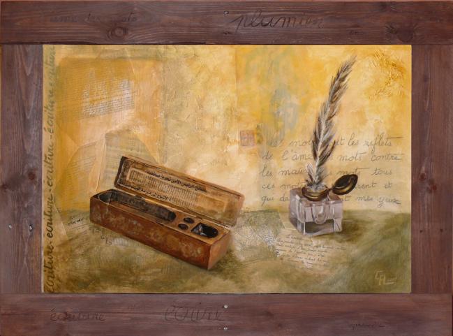 Ecriture - Christine Aussillous - Cliquer pour afficher en grand