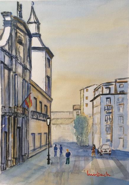 Plaza de la provincia, Madrid. - Luis Bachiller