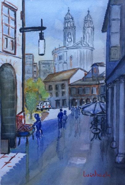 Pontevedra, center - Luis Bachiller